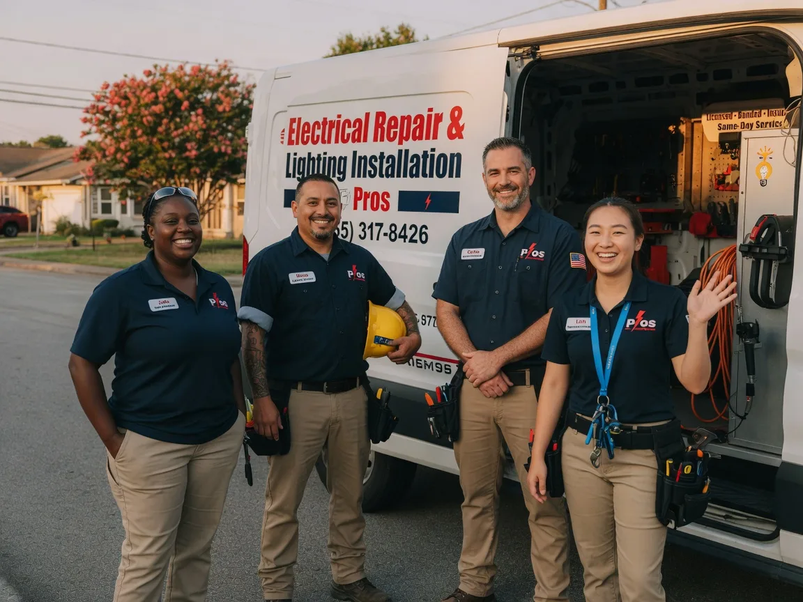 Licensed Electrician company in Skidmore, TX